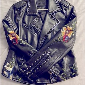 Blank NYC Studded Leather Jacket